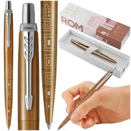 dlugopis-parker-jotter-global-icons-rome-brazowy-korpus-niebieski-wklad