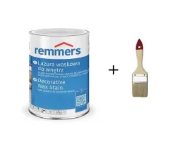 remmers-lazura-woskowa-do-wnetrz-bialy-075l-pedzel