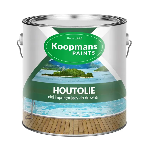 Olej KOOPMANS HOUTOLIE 010 BIAŁY ALPEJSKI 5L