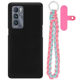 etui-do-realme-gt-explorer-master-mat-czarne-case-rozowo-niebieski-uchwyt
