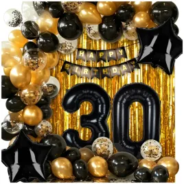 balony-na-30-urodziny-duze-dekoracje-balonowe-na-hel-baner-urodzinowy