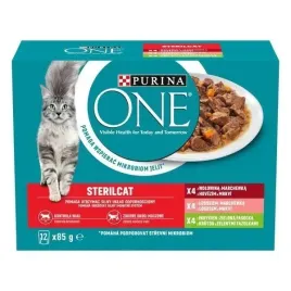 karma-dla-kota-purina-one-sterilised-mix-smakow-12x85g