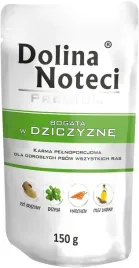 mokra-karma-dla-psa-saszetka-dolina-noteci-premium-dziczyzna-150g