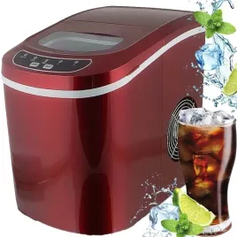 kostkarka-do-lodu-15kg-maszyna-do-robienia-lodu-czerwona-mocna-cicha