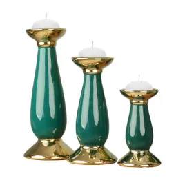 komplet-3-swiecznik-ceramiczny-h-175-25-32-cm-butelkowa-zielen-zloto-wesel