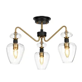 lampa-sufitowa-potrojna-industrialna-zlota-czarna-szklane-klosze-elstead