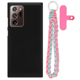 etui-do-samsung-note-20-ultra-matowe-czarne-case-rozowo-niebieski-uchwyt