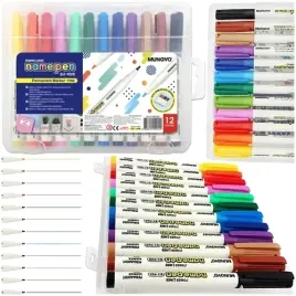 markery-permanentne-pisaki-mungyo-12-kolorow-wodoodporne-intensywne