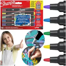 markery-akrylowe-sharpie-kreatywne-artystyczne-pisaki-mazaki-5-kolorow
