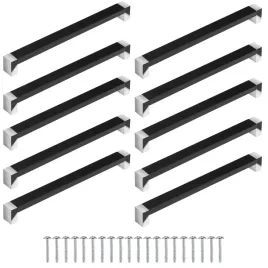 10szt-zestaw-uchwyt-meblowy-do-szafek-czarny-chrom-km-192mm-wkrety