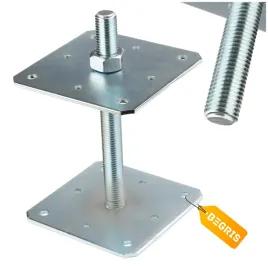 podstawa-slupa-80x80x250-regulowana-wysokosc-m24-psr-80-wspornik-stal-kotwa