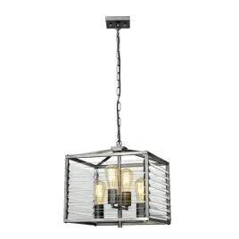 lampa-wiszaca-industrialna-szara-szklana-klatka-do-sypialni-4-pkt-elstead