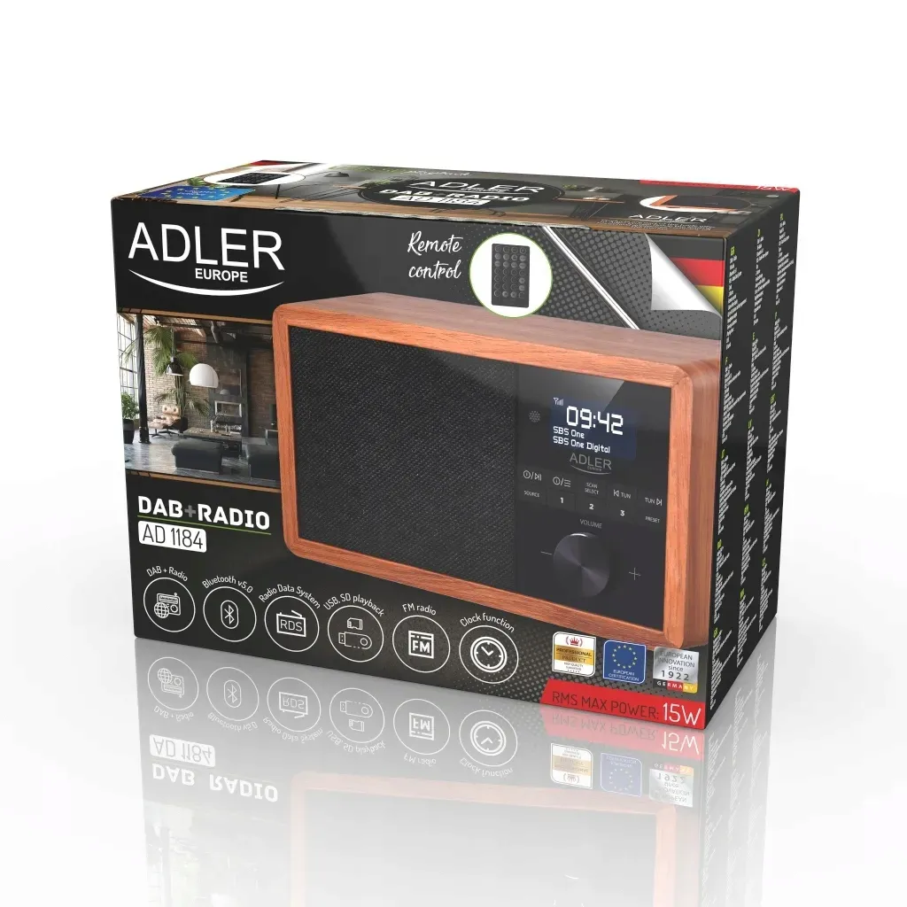 radio-kuchenne-retro-bluetooth-fm-dab-usb-lcd-moc