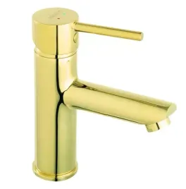 ferro-fiesta-gold-kran-zlota-bateria-umywalkowa-niska-do-umywalki