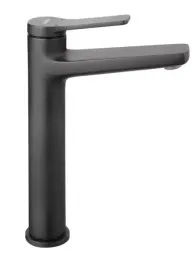 ferro-stratos-czarny-kran-do-umywalki-nablatowej-wysoka-bateria-black
