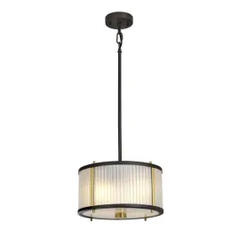 lampa-wiszaca-brazowa-zlota-szklane-matowe-prety-okragla-30-cm-elstead