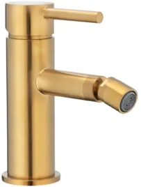 zlota-szczotkowana-bateria-do-bidetu-gold