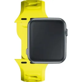 38-40-41-mm-yellow-3mk-silicone-watch-strap-for-apple