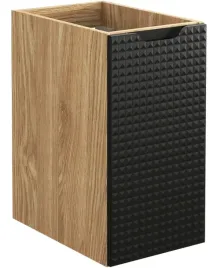 szafka-lazienkowa-wiszaca-pod-blat-30-cm-czarny-front-mdf-3d-maly-slupek