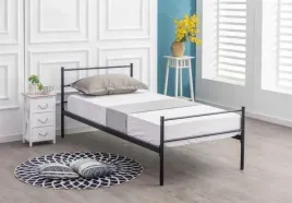 lozko-metalowe-90-x-200-czarne-z-materacem-srednio-twardym-h3