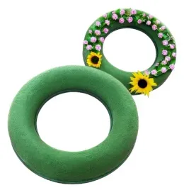 gabka-florystyczna-mokra-pianka-zielona-okragla-do-dekorowania-25-cm