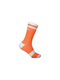 skarpety-poc-lure-mtb-sock-long-orange-white-rozmiar-m
