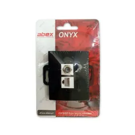 abex-onyx-gniazdo-tv-pojedyncze-typu-f-rj45-kat-6-nieekran-czarny-mat