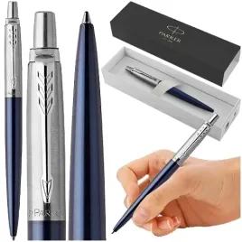 dlugopis-parker-jotter-royal-blue-srebrno-garnatowy-korpus-niebieski-wklad