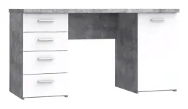 biurko-z-szufladami-net106-mt926-bialy-jasny-beton-forte