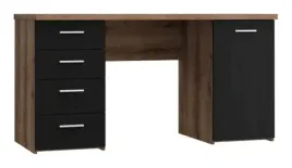biurko-z-szufladami-net106-mt926-dab-szlachetny-dab-czarny