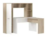 funkcjonalne-biurko-net106-erbb541-dab-sonoma-bialy-kolekcja-net106