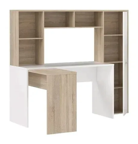 funkcjonalne-biurko-net106-erbb541-dab-sonoma-bialy-marka-forte