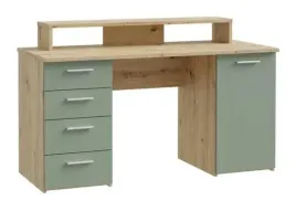 biurko-z-nadstawka-net106-mt980-dab-artisan-szalwia