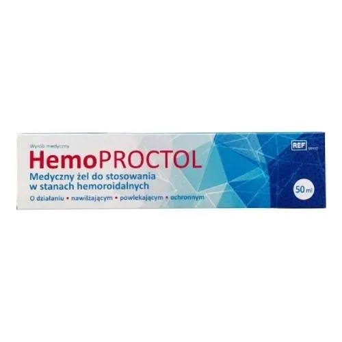 Hemoproctol, żel na hemoroidy ,50ml ,Rodzina Zdrowia
