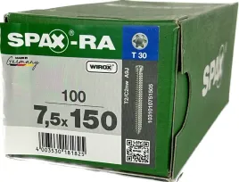 spax-wkrety-do-legarow-drewna-75x150-t30-srebrne-100szt