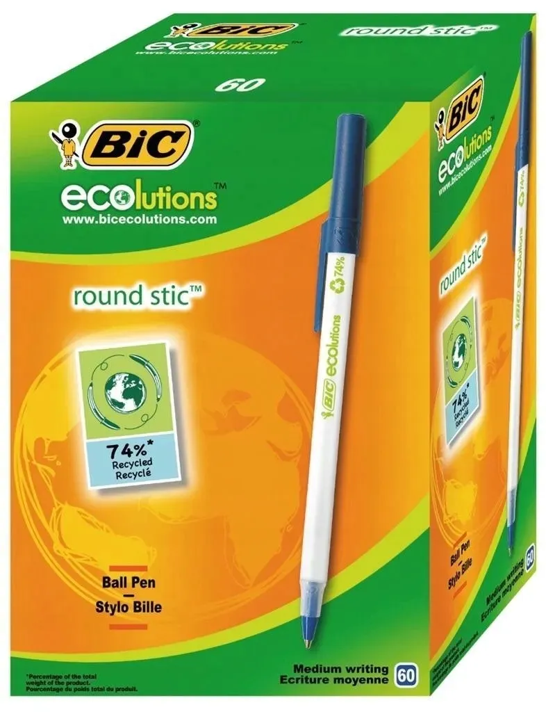 dlugopis-round-stick-ecolutions-niebieski-60szt
