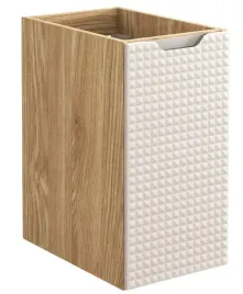 szafka-lazienkowa-wiszaca-pod-blat-30-cm-bezowy-front-mdf-3d-maly-slupek