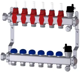 purmo-rozdzielacz-z-zaworami-premium-11-obwodow-z-rotametrami