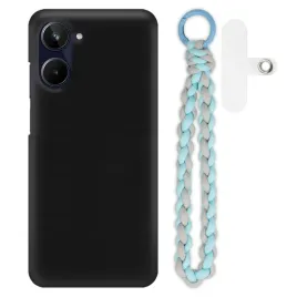 etui-do-realme-10-4g-matowe-czarne-case-szary-niebieski-smycz-na-reke