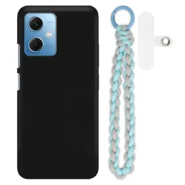etui-do-xiaomi-redmi-note-12-5g-matowe-czarne-case-szary-niebieski-smycz