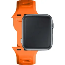 38-40-41-mm-orange-3mk-silicone-watch-strap-for-apple