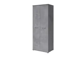 szafa-do-przedpokoju-dwudrzwiowa-z-polkami-garderoba-beton-julia-80x200