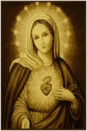 makata-scienna-dywank-serce-matki-boskiej-na-sciane-weltom-80x100-cm