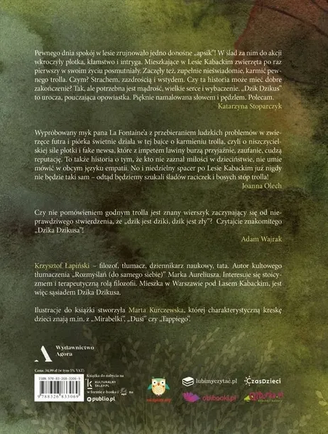 dzik-dzikus-krzysztof-lapinski-wydawnictwo-agora