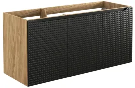 czarna-szafka-pod-umywalke-do-lazienki-120-cm-dab-wiszaca-fronty-3d-mdf