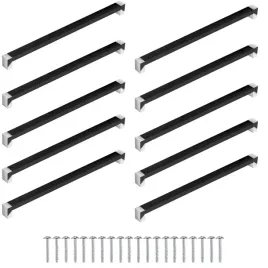 10szt-zestaw-uchwyt-meblowy-do-szafek-czarny-chrom-km-256mm-wkrety