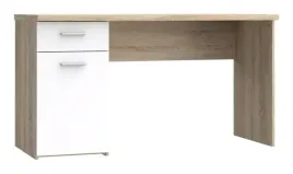 biurko-z-szuflada-net106-mt936-dab-sonoma-bialy-meble-forte