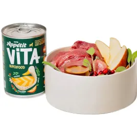 comfy-appetit-vita-superfood-monobialkowa-karma-mokra-kaczka-92percent-miesa-400g
