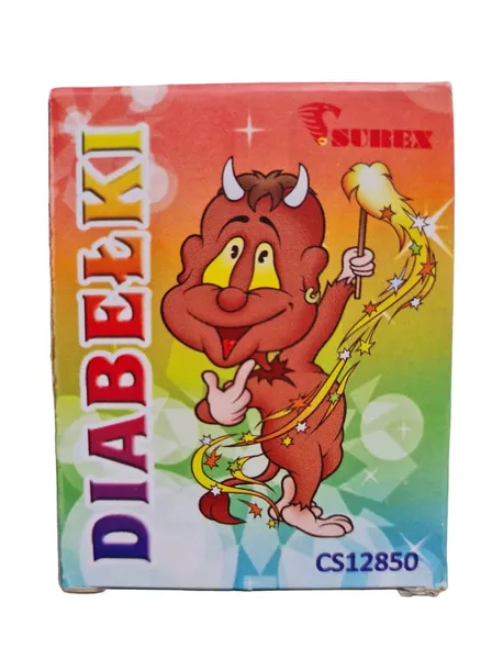 Diabełki strzelające 50 szt. pchełki