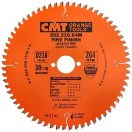 cmt-292-216-64m-fine-finish-pila-tarcza-tnaca-pilarska-216x30x28mm-64z